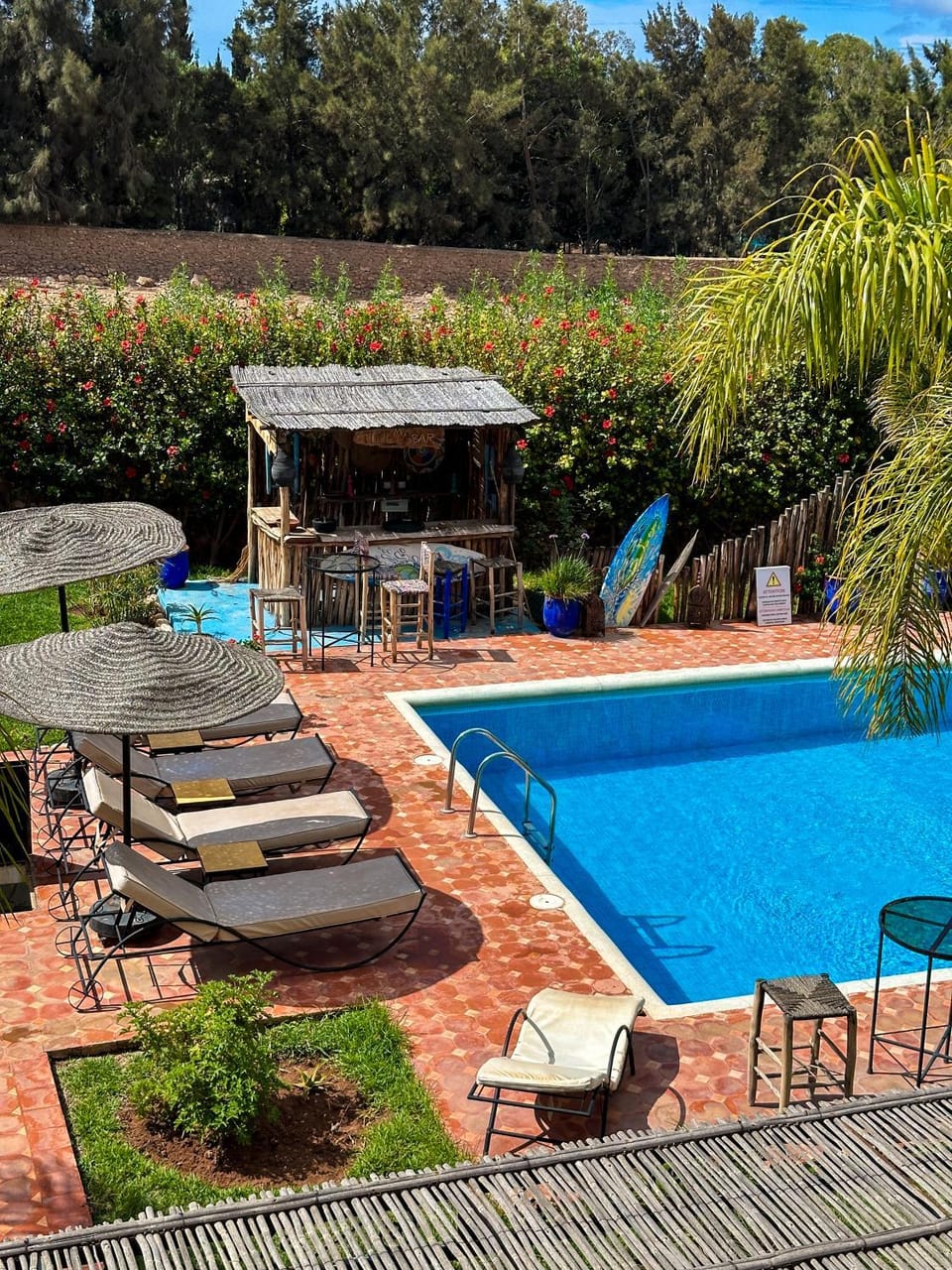 Pool view, Swimming pool