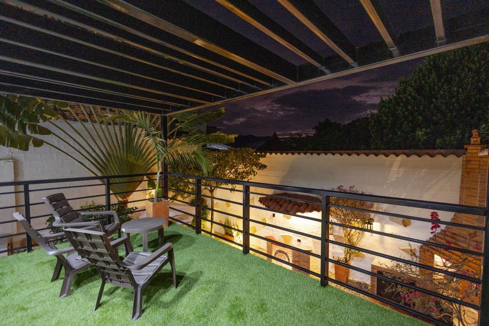 Night, Balcony/Terrace, Living room