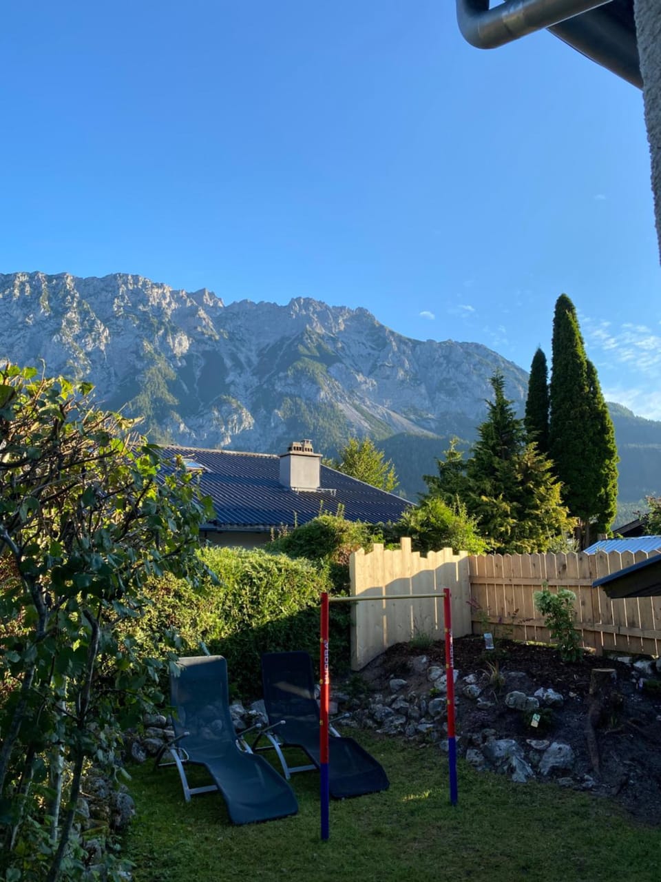 Garden view, Mountain view