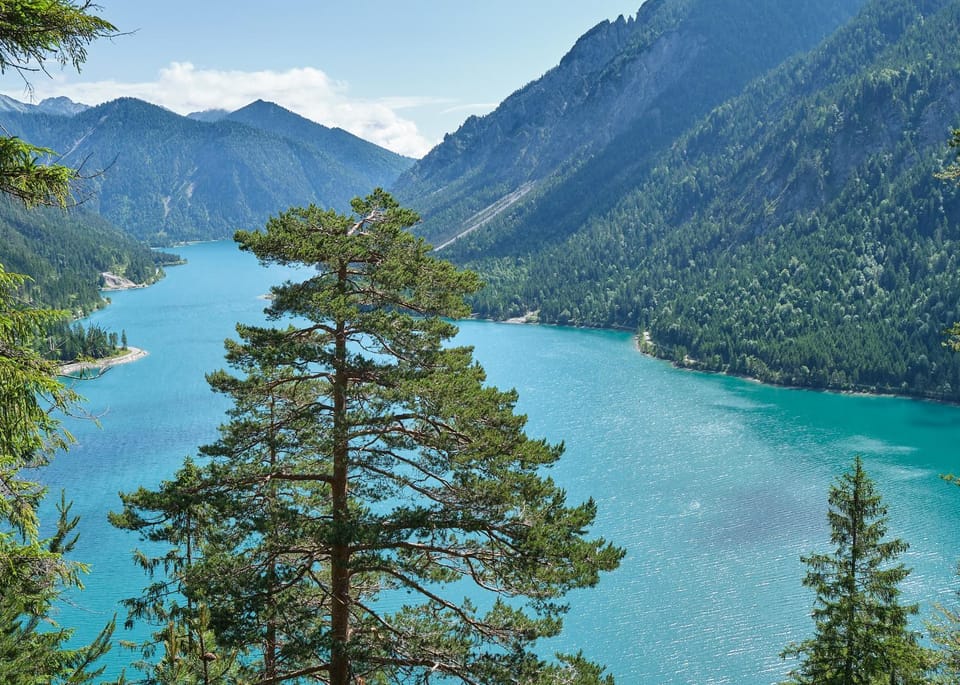 Natural landscape, Hiking, Lake view