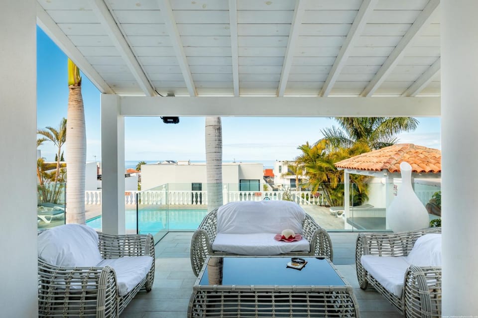 Patio, Day, Balcony/Terrace, Pool view, Swimming pool
