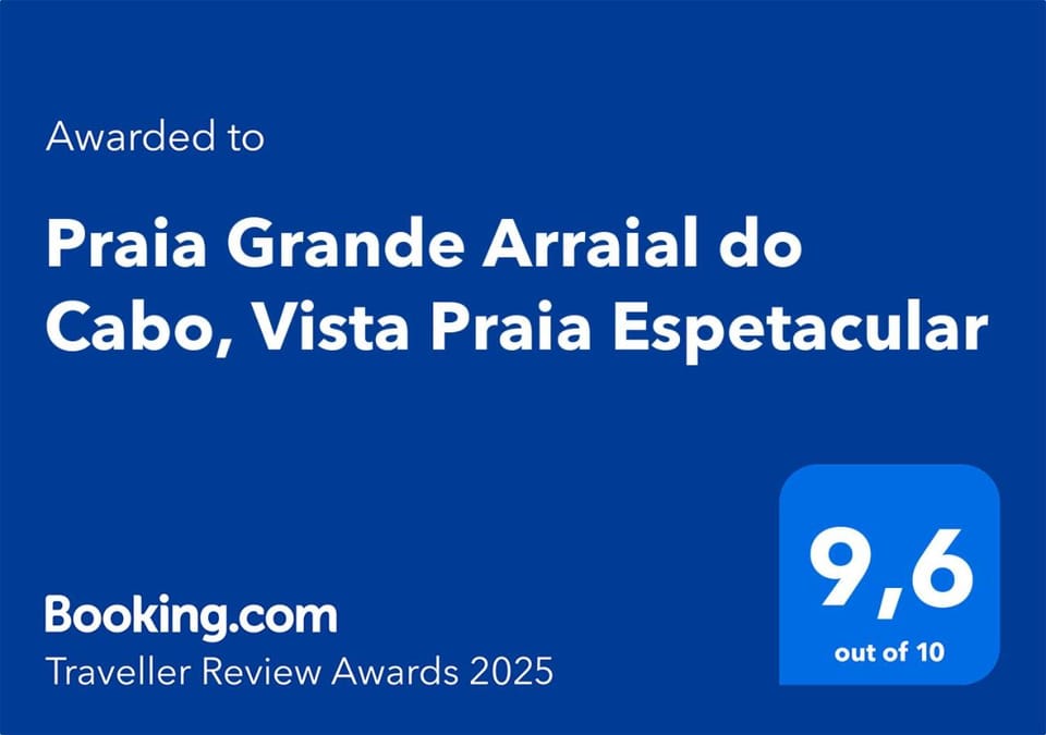 Arraial do Cabo, Praia Grande Vista Espetacular Apartment in State of Rio de Janeiro