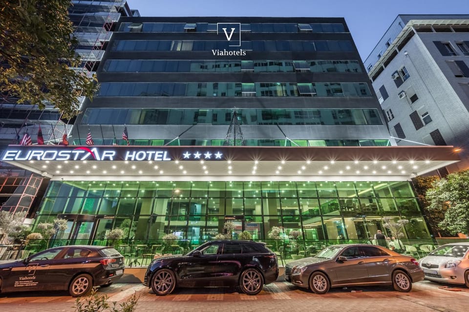Property building, Facade/entrance, Property logo or sign, Lobby or reception