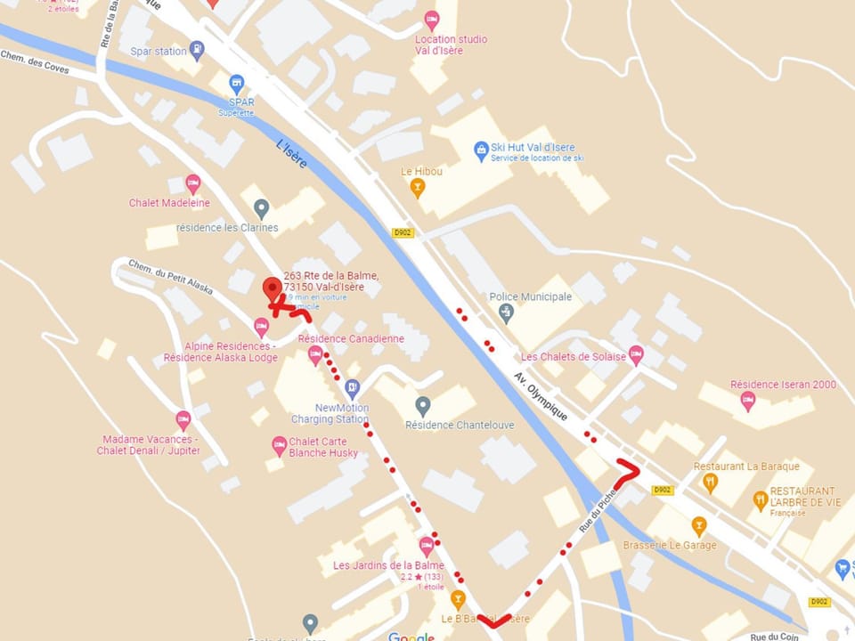 Appartement 95m², Sud-Est, Jacuzzi, Val d'Isère, 4 Suites, Parking, Animaux OK - FR-1-567-73 Apartment in Val dIsere