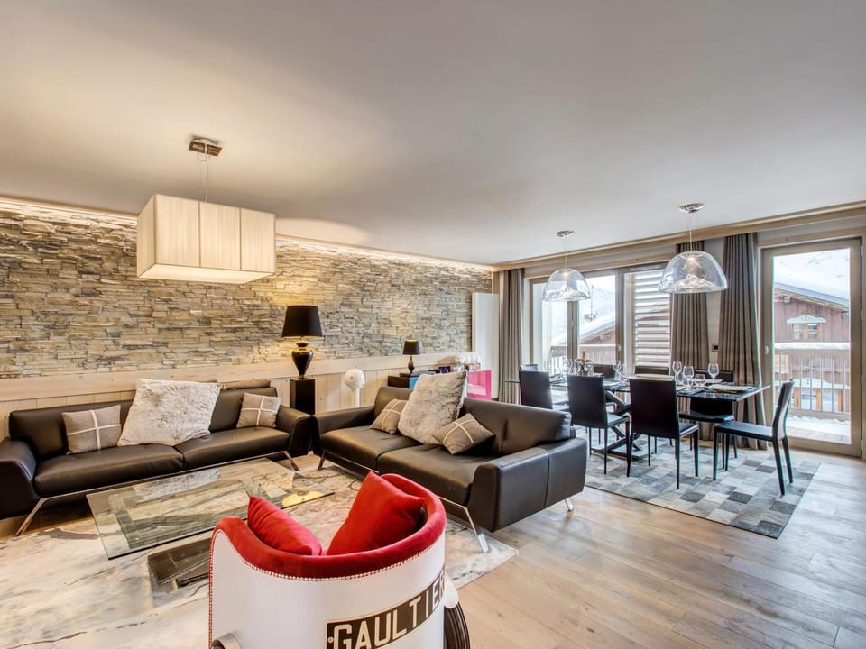 Appartement spacieux à Courchevel avec sauna, proche des pistes Apartment in Saint-Bon-Tarentaise