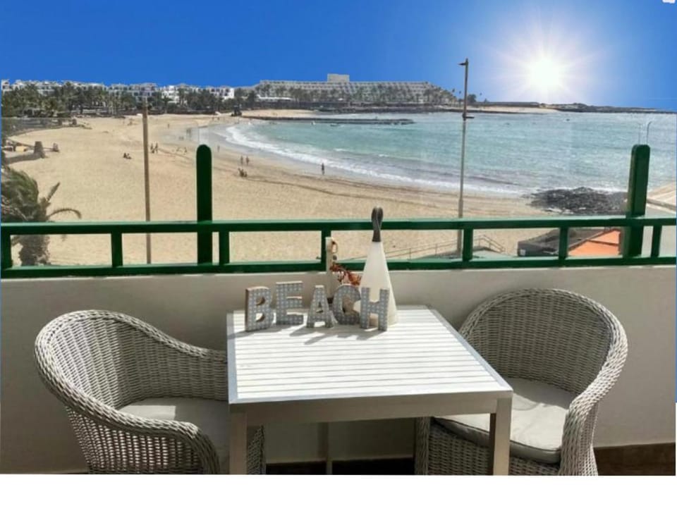 Patio, Natural landscape, View (from property/room), Balcony/Terrace, Beach, Sea view