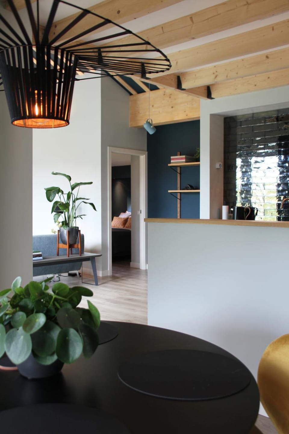 Kitchen or kitchenette, Dining area, Bedroom