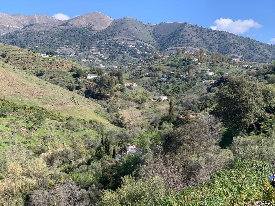 Natural landscape, Hiking, Mountain view