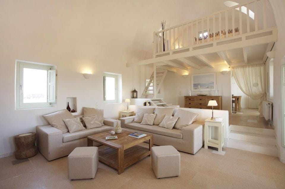 Wonderful Santorini Villa 5 En-Suite Bedrooms Villa Elysium Heated Pool Villa in Santorini