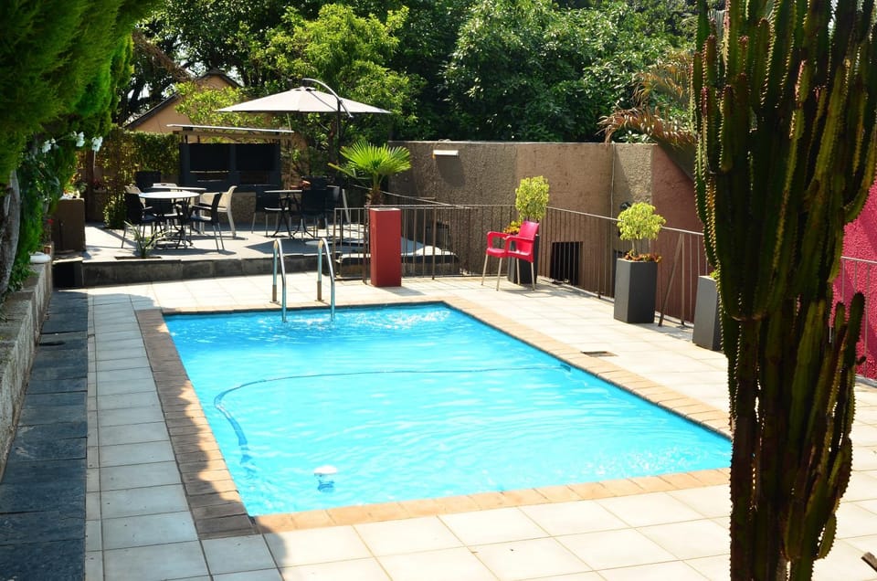 Patio, Day, Pool view, Swimming pool
