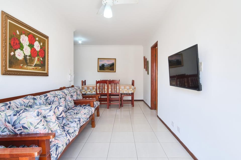 Apartamento a 100 metros da praia, bem localizado, com ar condicionado e Wi-fi - 14 - Edifício Lenamar II Apartment in Ubatuba