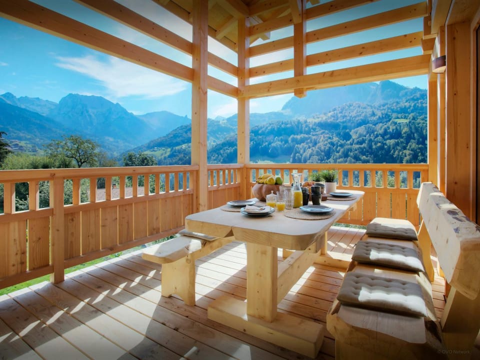 Day, Natural landscape, Summer, View (from property/room), Balcony/Terrace, Mountain view