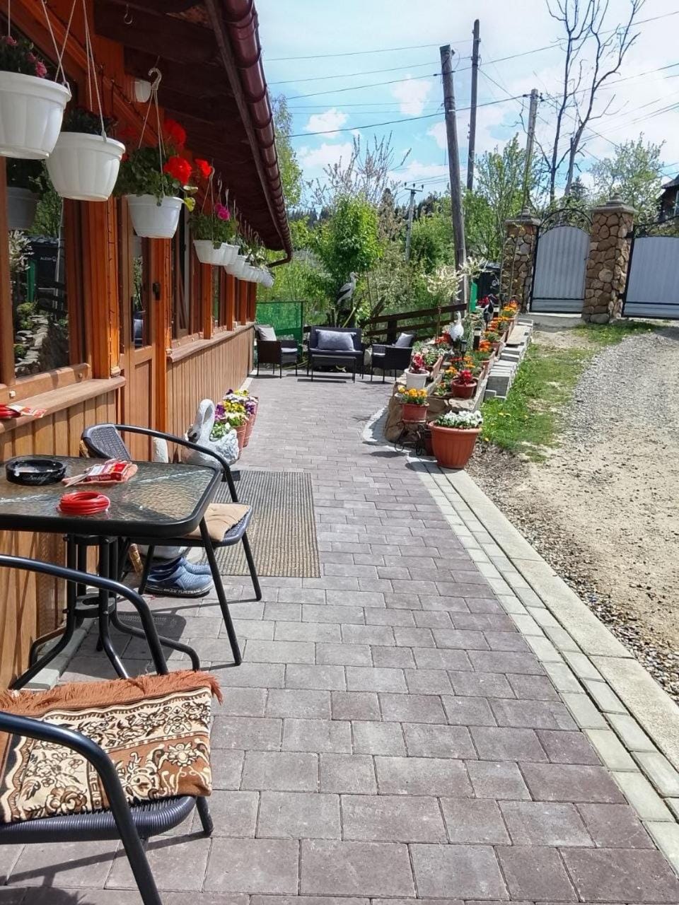 Patio, Day, Garden