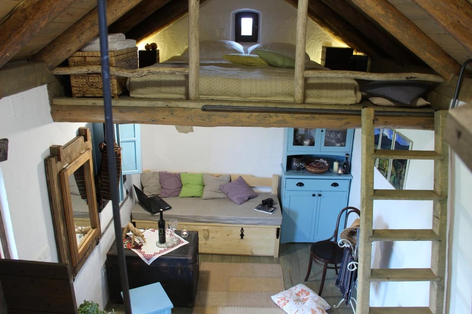 Bed, View (from property/room), Living room