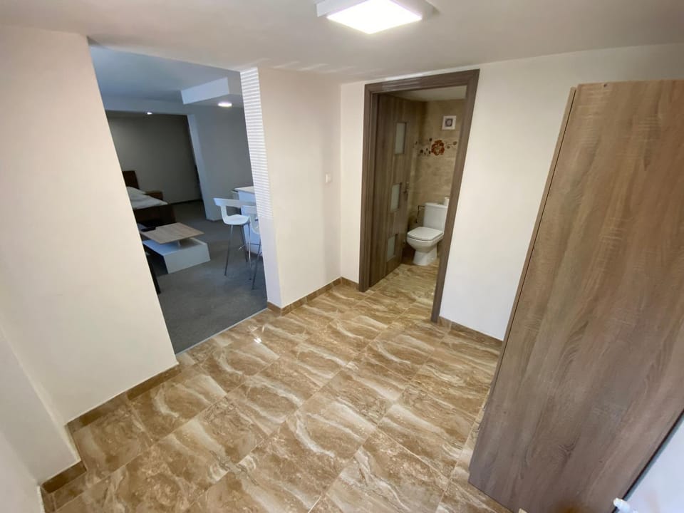 Bathroom, Living room
