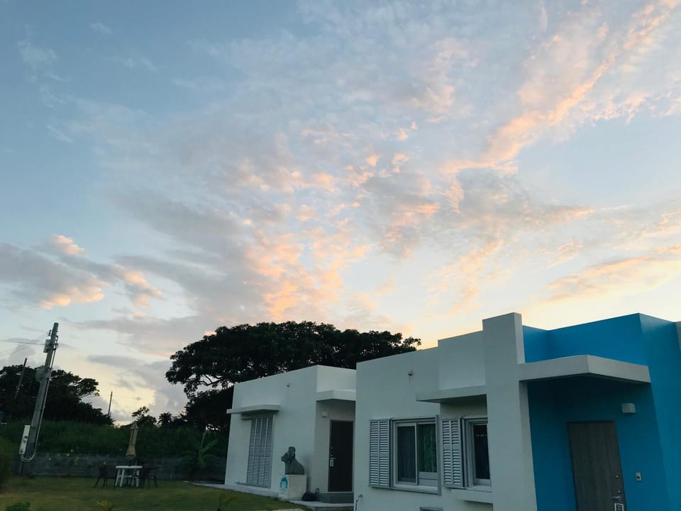 Property building, Sunset