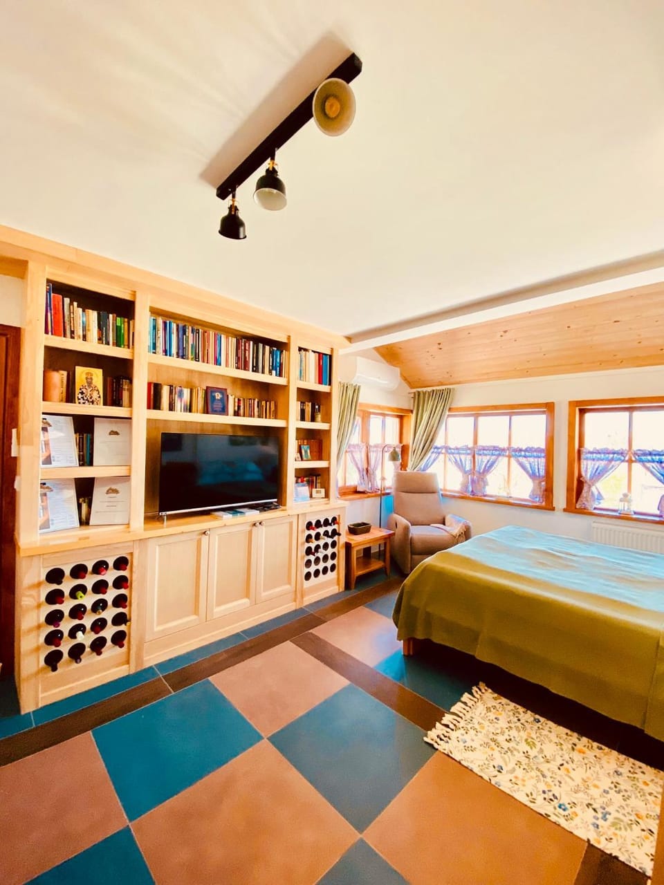 Library, Bedroom