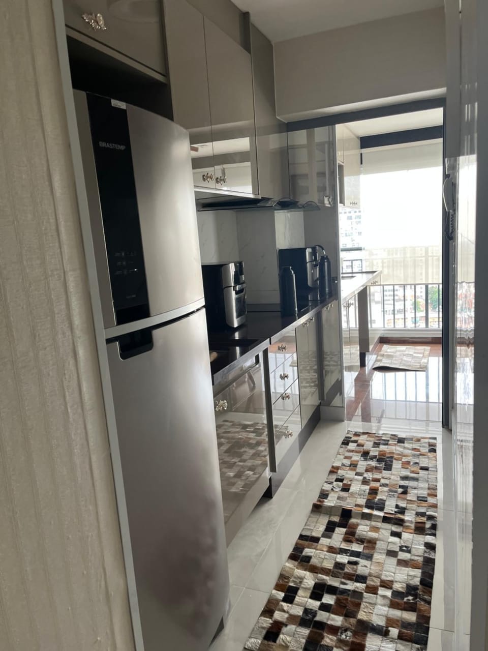 Flat sensacional 5 pessoas em condomínio moderno 2 suites climatizados Apartment in Sao Paulo City