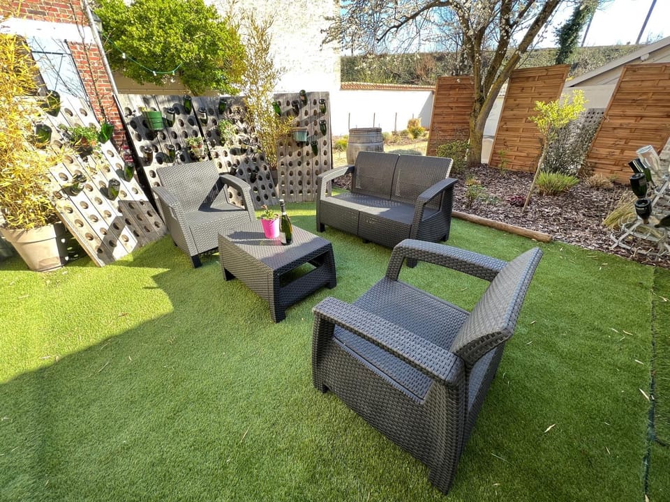 Patio, Garden, Garden view
