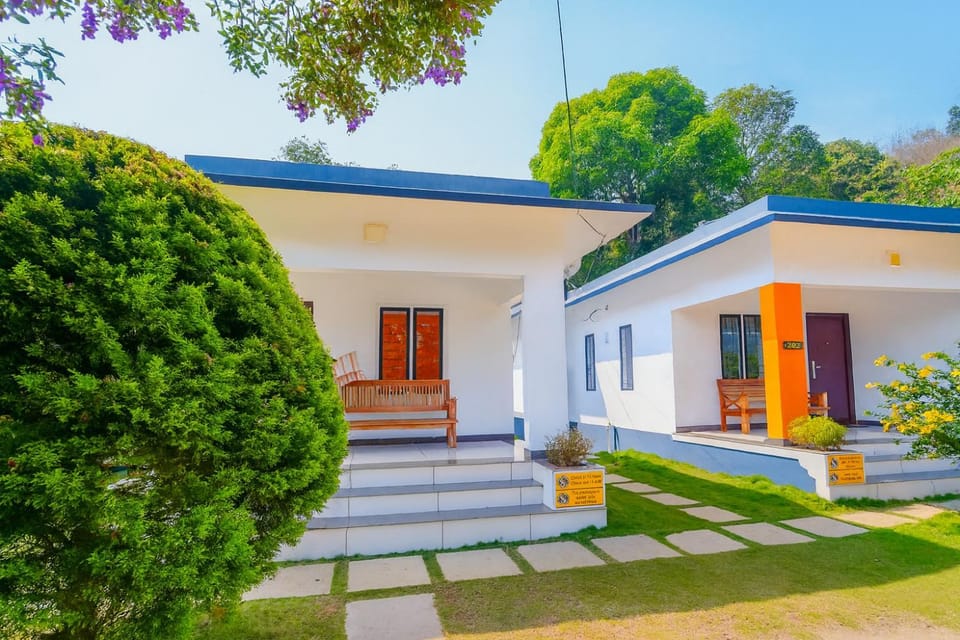 Property building, Garden, Garden view