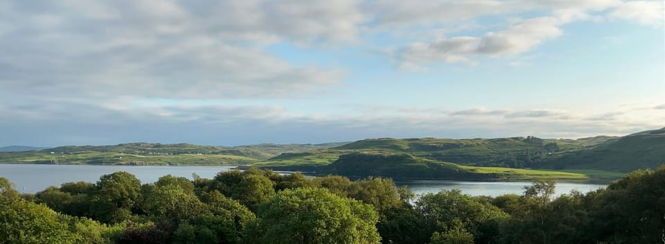 Natural landscape, Lake view