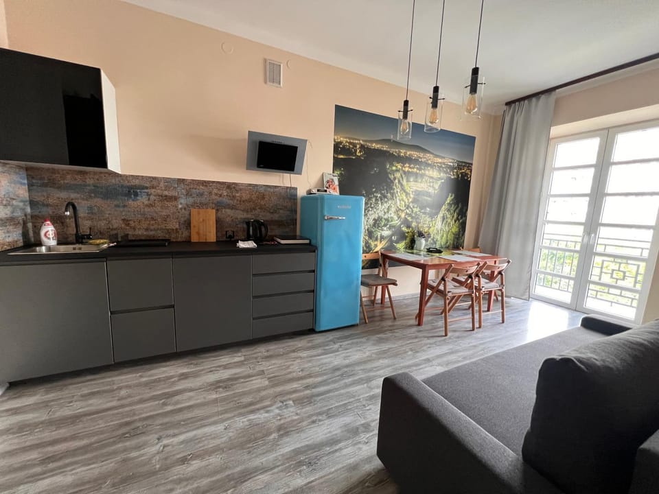 Kitchen or kitchenette, Seating area, Dining area, oven, stove