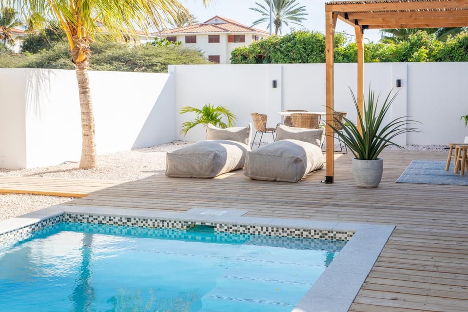 Day, Garden, Garden view, Pool view, Swimming pool, sunbed