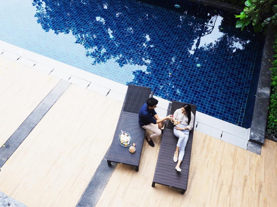 Bird's eye view, Pool view, Swimming pool