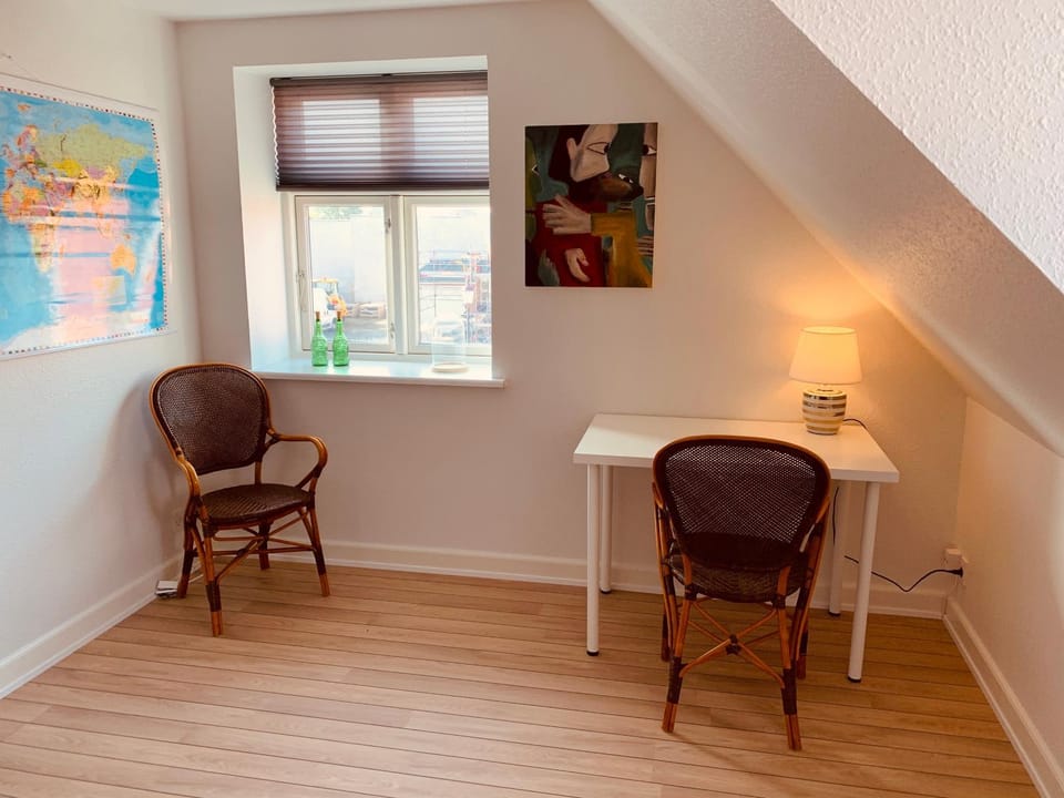 Hyggelig 1.sals lejlighed i Varde midtby. Apartment in Region of Southern Denmark