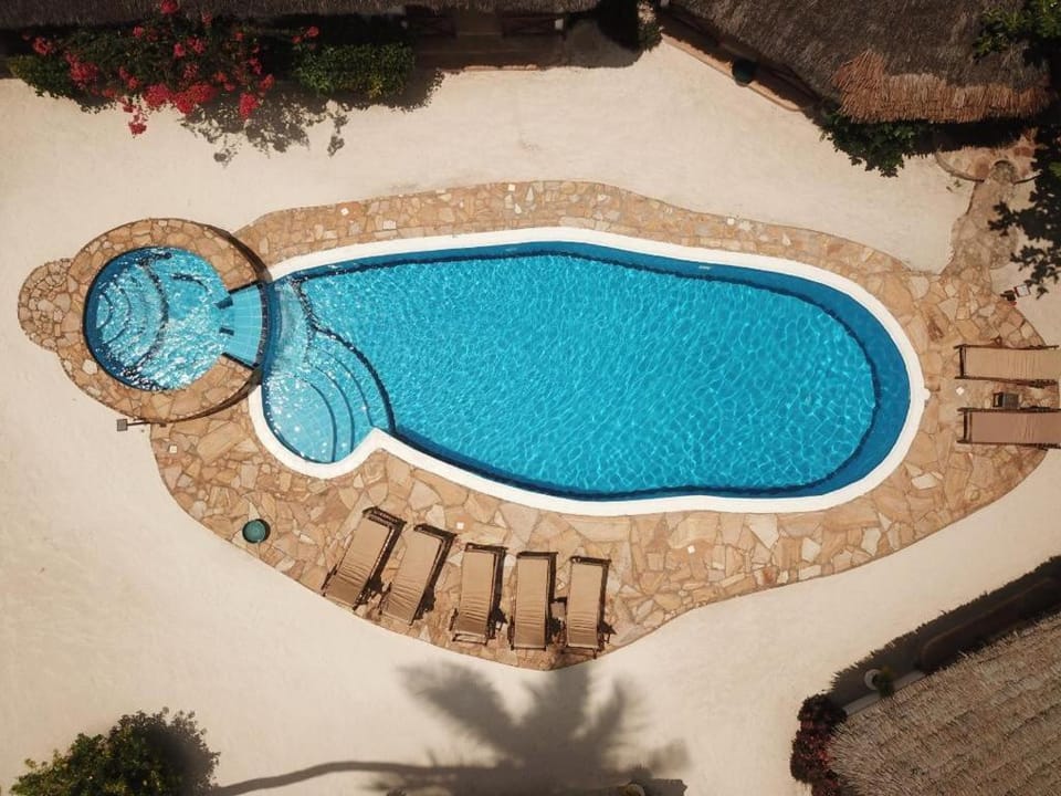 Bird's eye view, Swimming pool