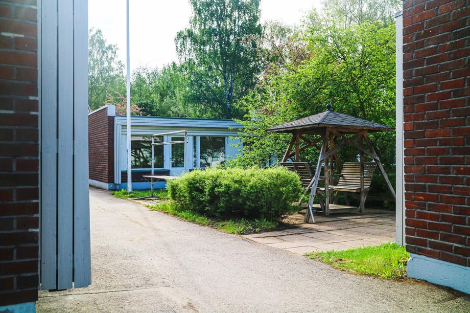 Property building, Garden view