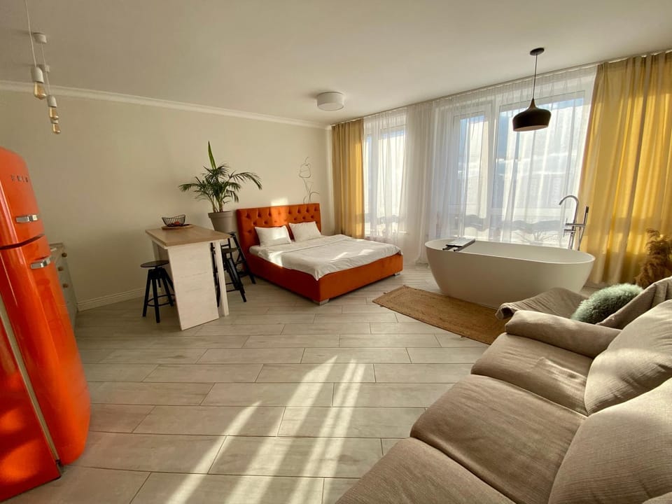 Апартаменти з неймовірною ванною Apartment in Kiev City - Kyiv