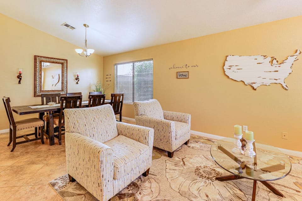 Sunny Maricopa Getaway w/ Private Pool + Fire Pit! House in Maricopa