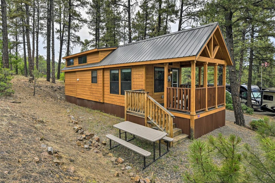 Pagosa Springs Tiny Cabin: Fish, Hike, Ski & Soak! Cabin in Pagosa Springs