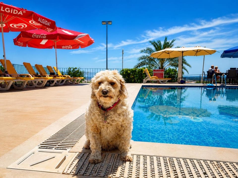 Day, Pets, Pool view, Swimming pool, sunbed