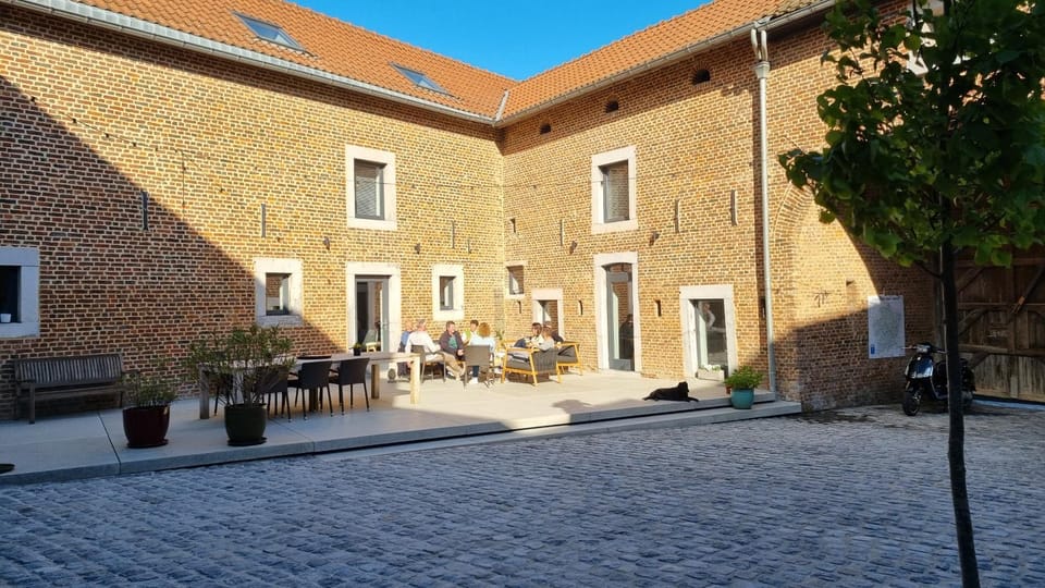 Property building, Patio, Day