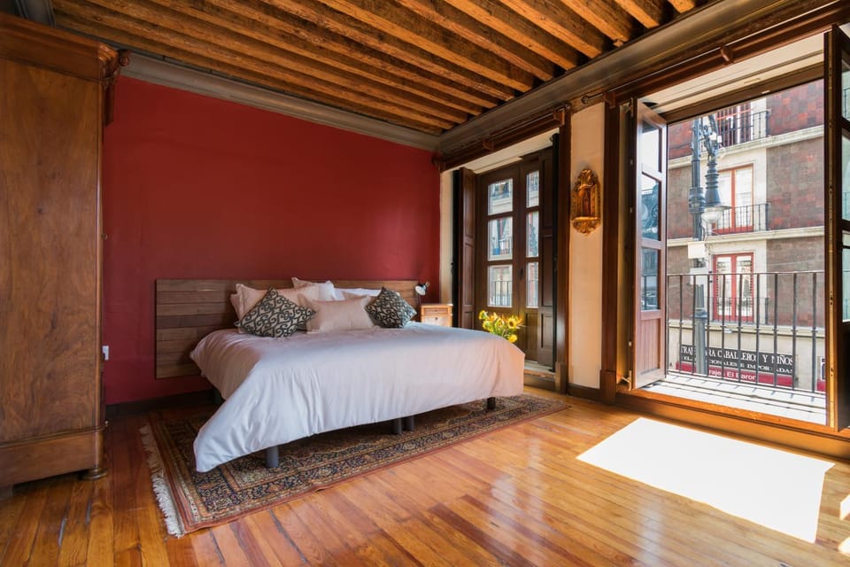 Bed, Balcony/Terrace, City view, Family, internet