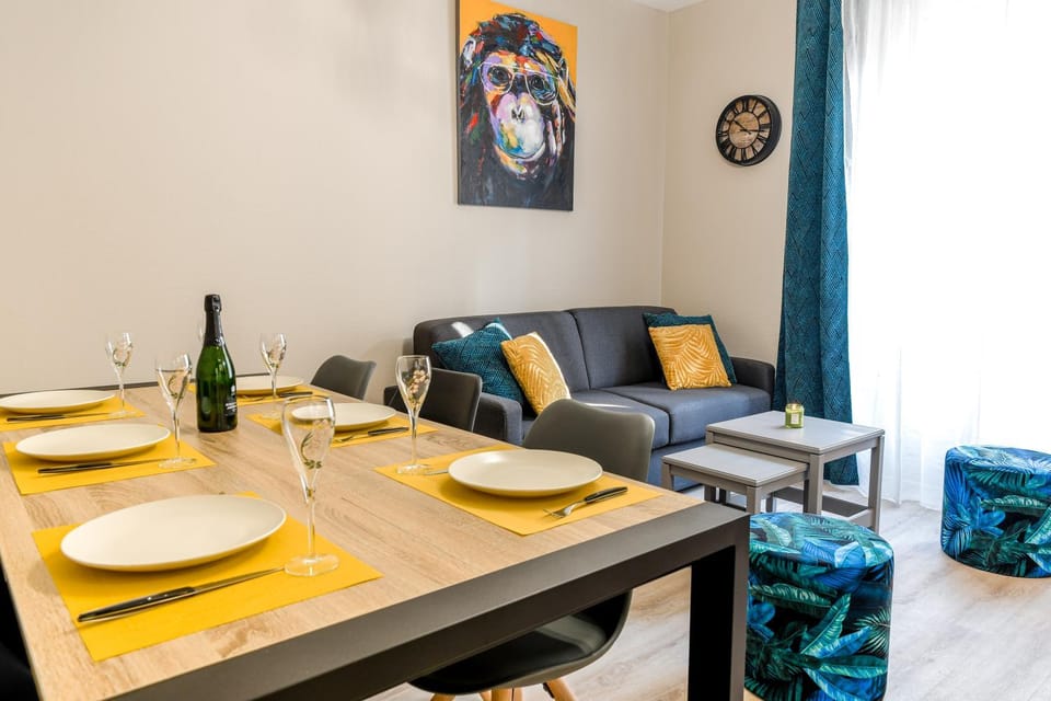 Monkey 2 SALLES BAIN et 1 WC hypercentre 6 pers Apartment in Epernay