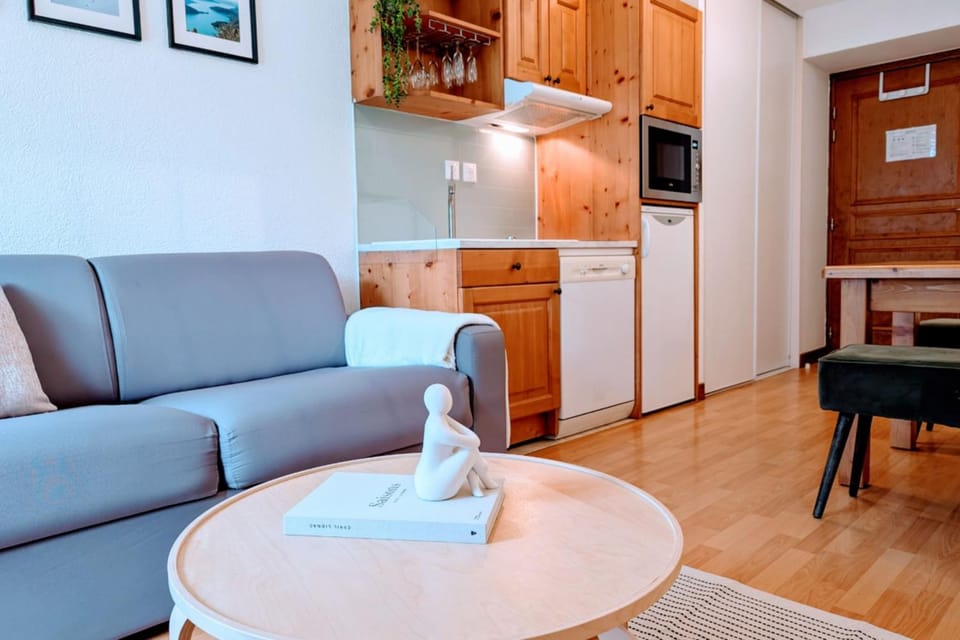 Cosy du Birdie Logement 4 pers avec piscine Apartment in Doussard
