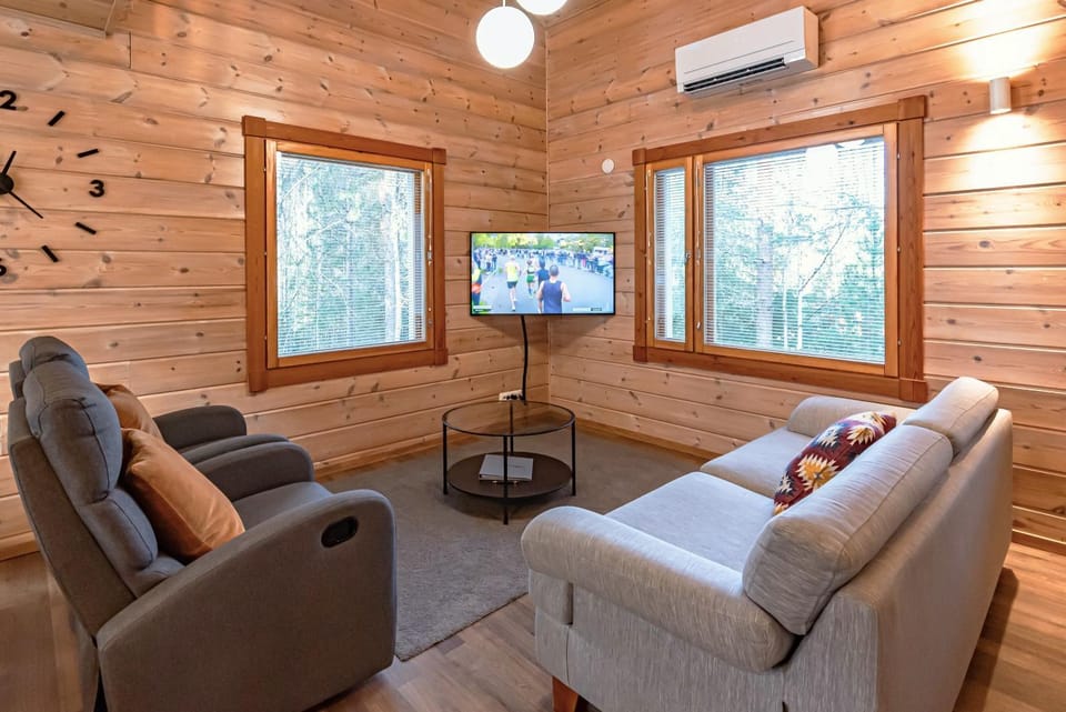 TV and multimedia, Living room, Seating area, air conditioner