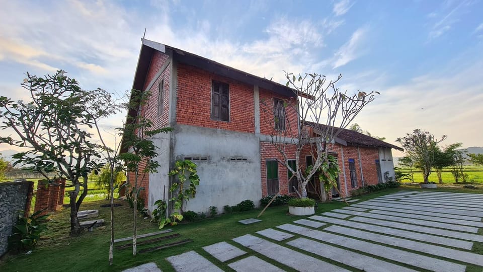 Property building, Garden, Sunset
