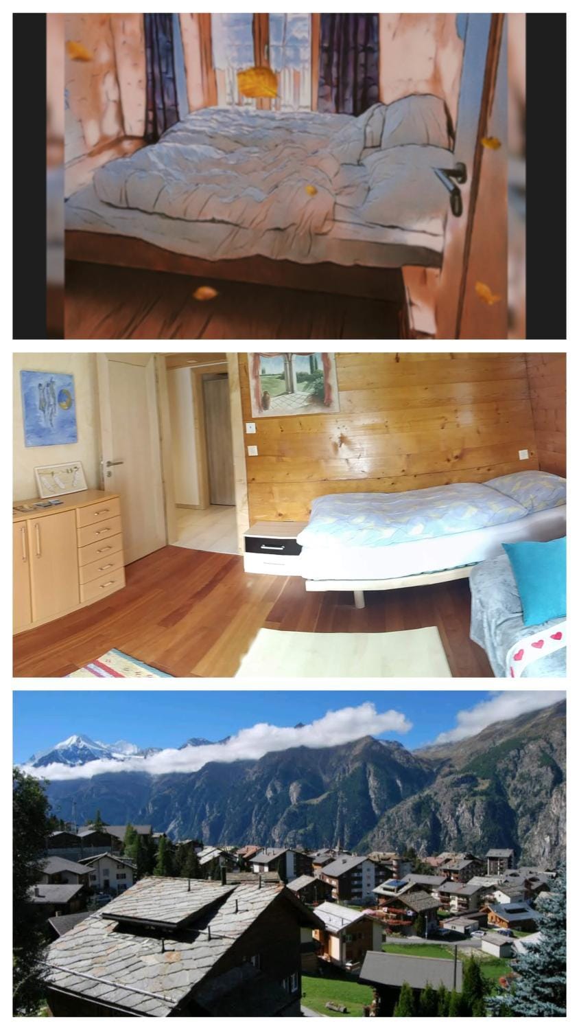 Chalet Adler Apartment in Canton of Valais