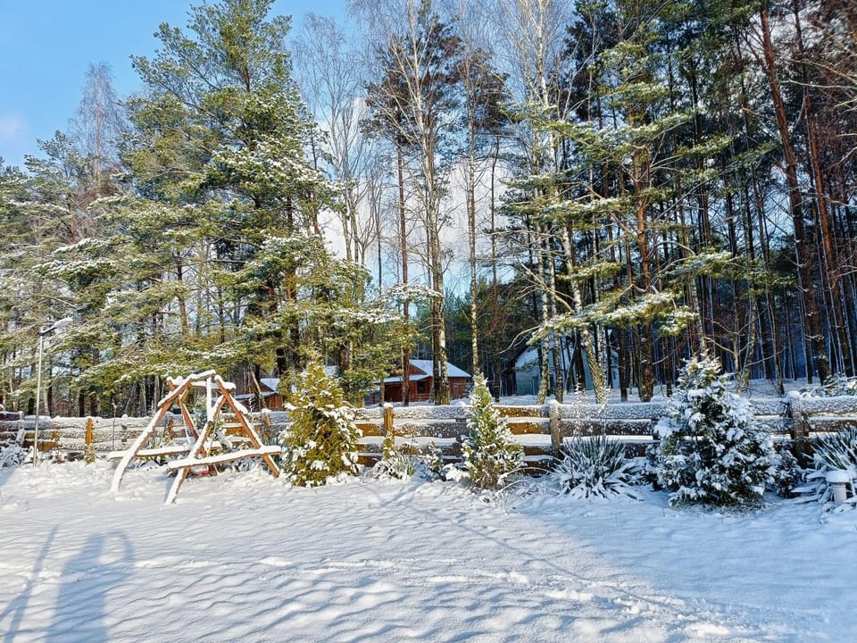 Osada nad żurawim stawem House in Poland