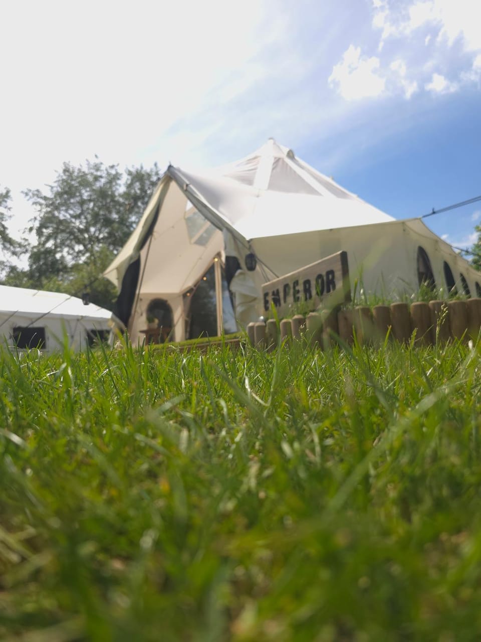 Bell Tent Village Parks Luxury tent in Nottingham