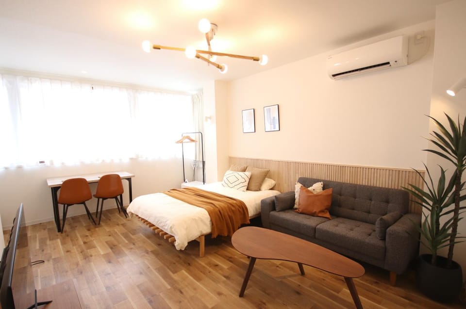 Living room, Bedroom