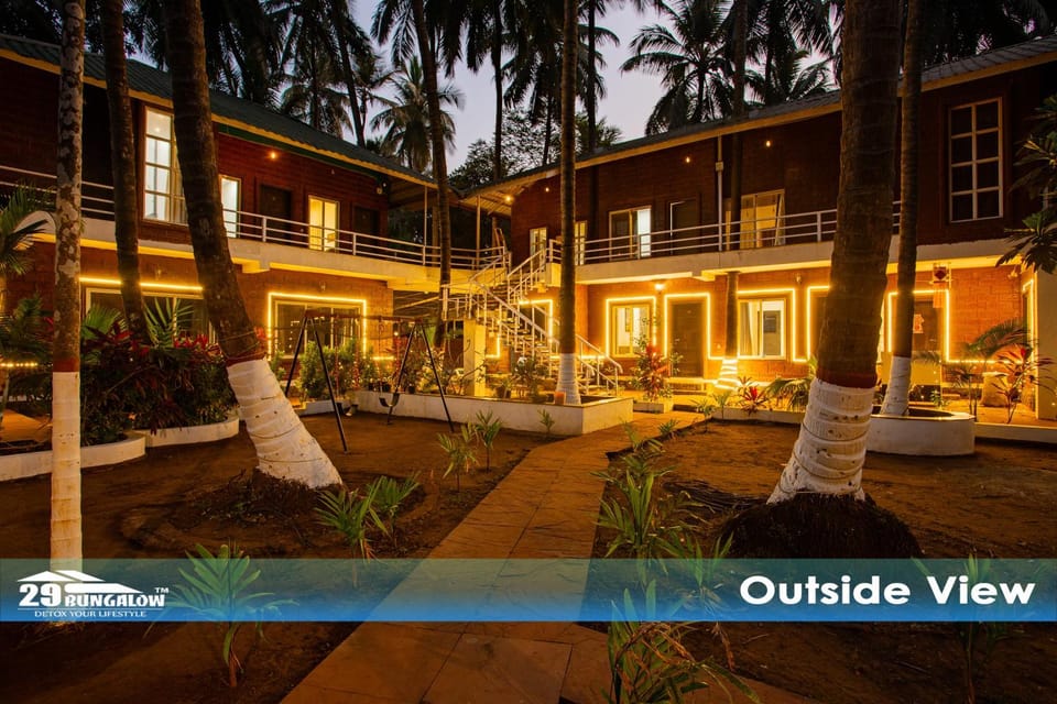 Property building, Day, Garden view