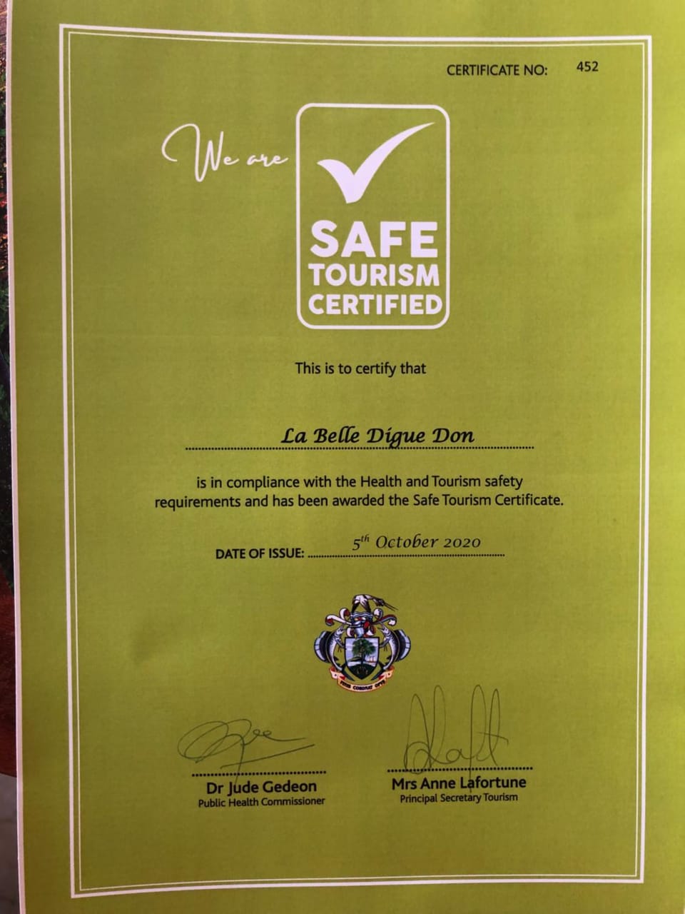 Logo/Certificate/Sign