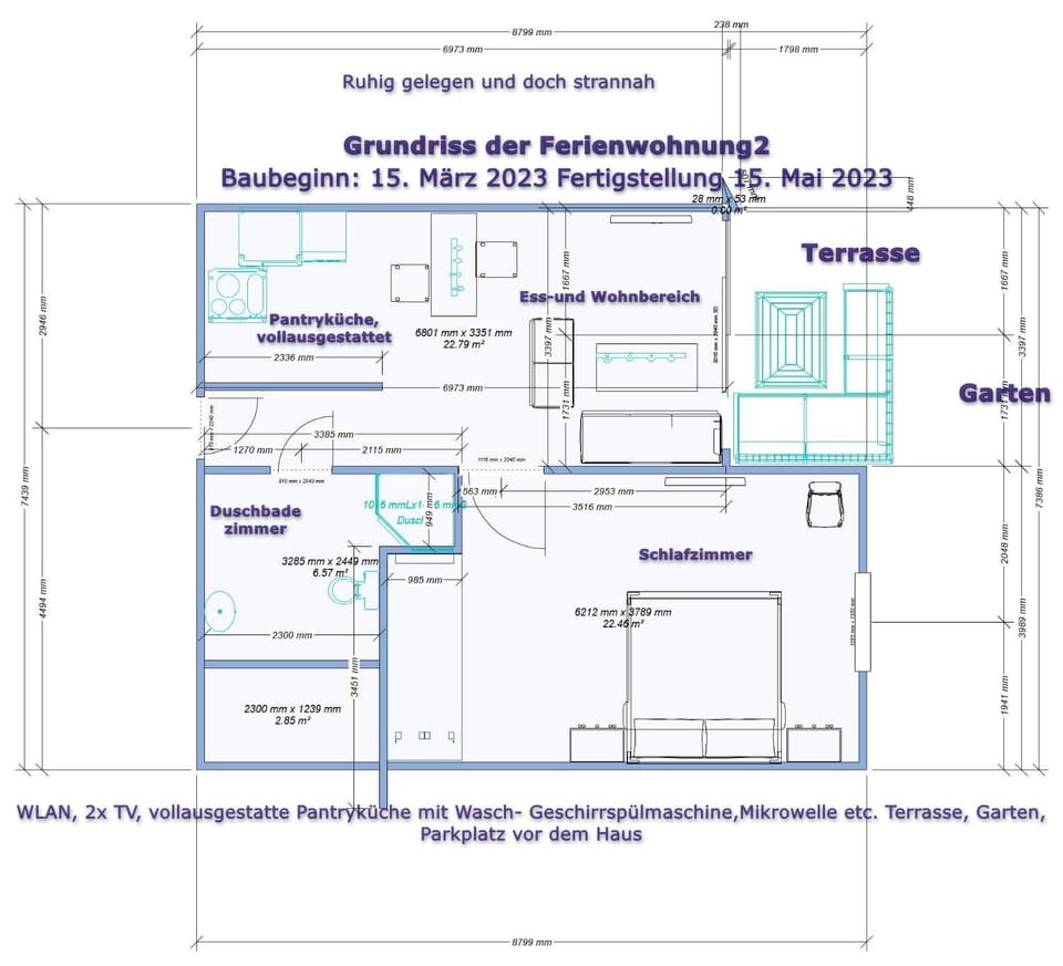 Floor plan, Text overlay