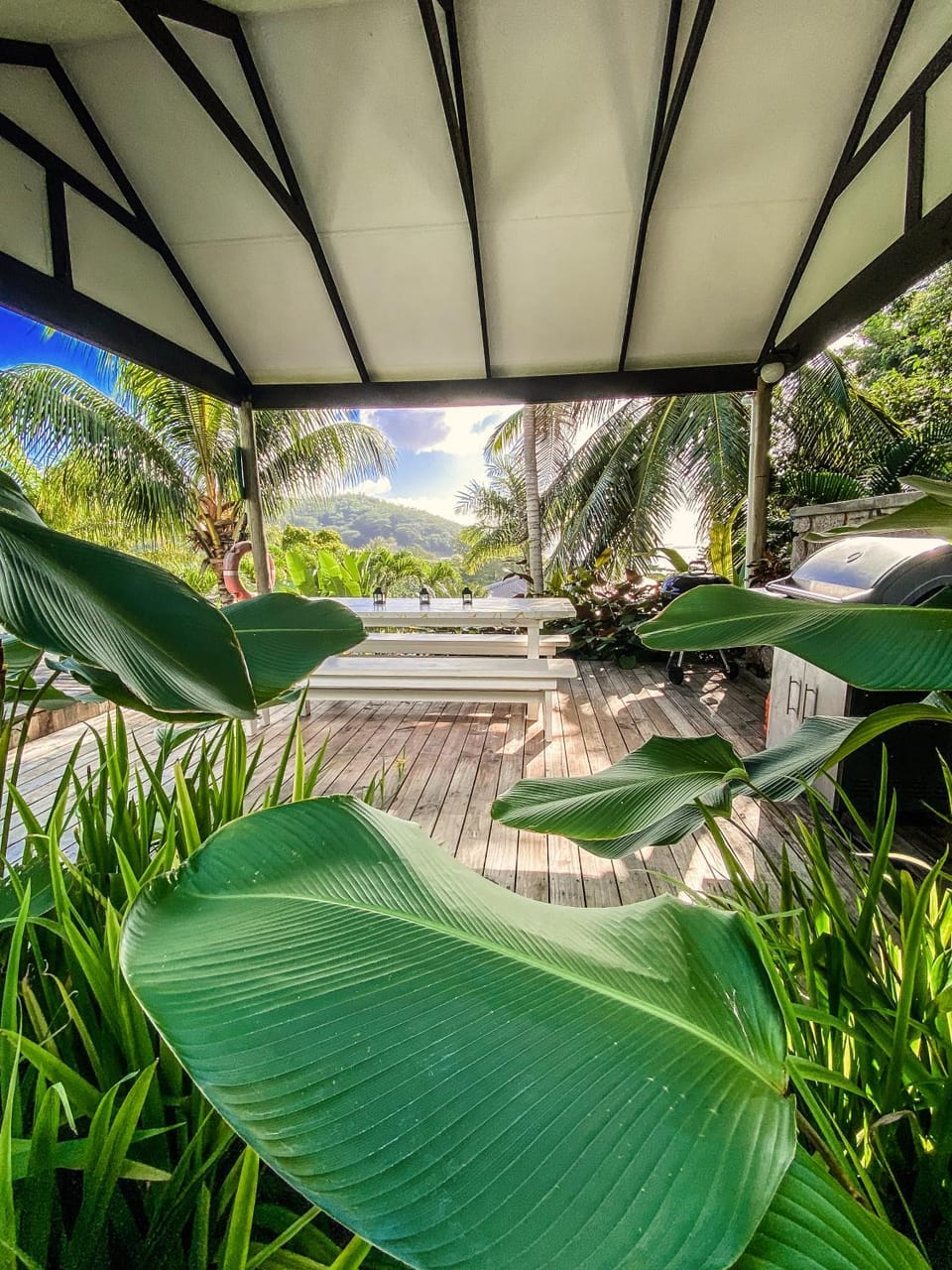 Communal lounge/ TV room, Spring, Day, BBQ facilities, Garden, Balcony/Terrace, Kitchen or kitchenette, Garden view