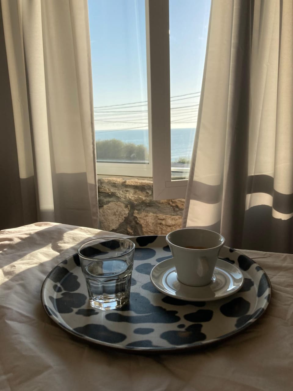 Bedroom, Sea view